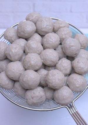 Foto resep Bakso Renyah Kres & Membal Tanpa Bahan Pengenyal