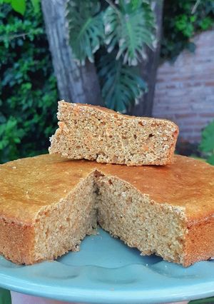 Una foto de Torta saludable de yogurt y zanahoria