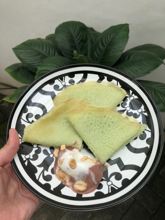 Cara Bikin MPASI Soft Crepes (Dadar Gulung Manis Pandan) Ekonomis