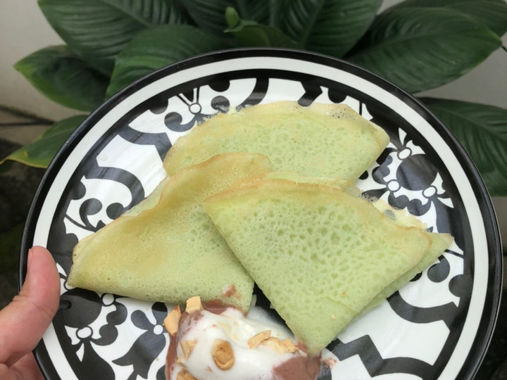 Cara Bikin MPASI Soft Crepes (Dadar Gulung Manis Pandan) Ekonomis