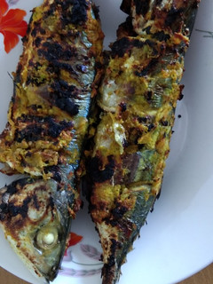 Foto resep Ikan kemBunG bakaR bumbu kuning
