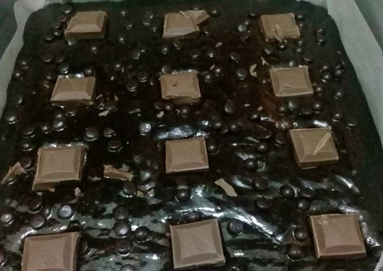 Resep Chocolate brownies Anti Gagal