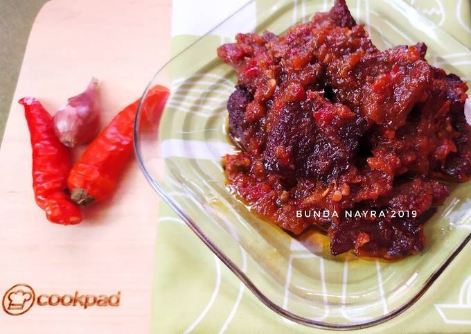 Dendeng Sapi Balado