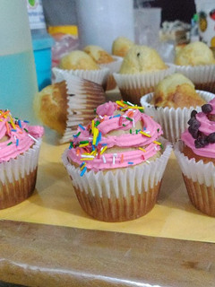 Una foto de Cupcake de vainilla c/ frosting