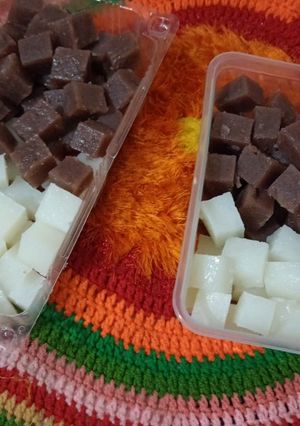 عکسی از دستور باسلوق حبه ای شیری ،کاکائویی