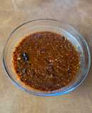 Salsa asada (chile guajillo, tomates y jitomates)