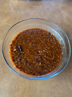 Una foto de Salsa asada (chile guajillo, tomates y jitomates)