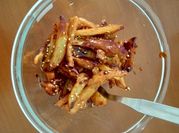 A picture of red chili spice