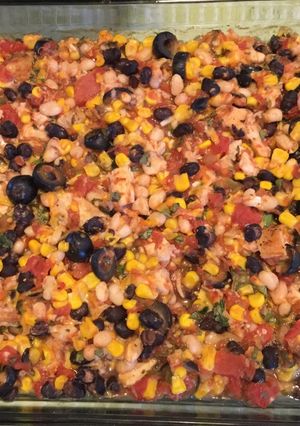 A picture of Mexican Casserole.
