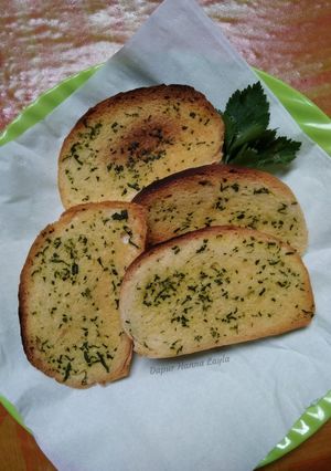 Foto resep Garlic Bread (Bagelen)