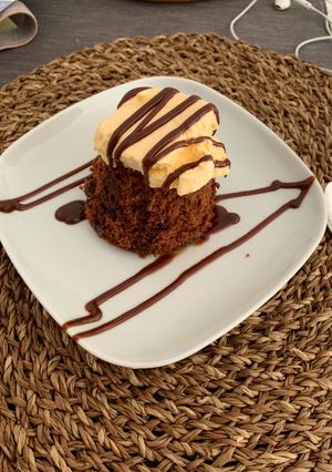 Una foto de Brownie al micro en ✌🏼 2 minutos