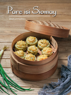Foto resep Pare isi Siomay Ayam (enggak pait)