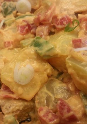 A picture of Spicy Mayo Potato Salad.