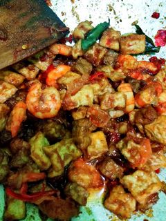 Foto resep Tempe Tahu Udang sambel goreng