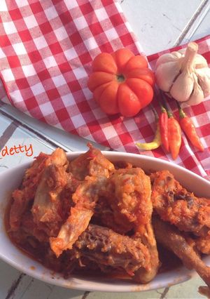 Foto resep Ayam bumbu merah khas banyuwangi