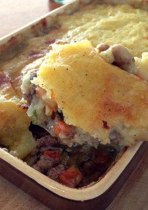 A picture of Shepherd's pie.