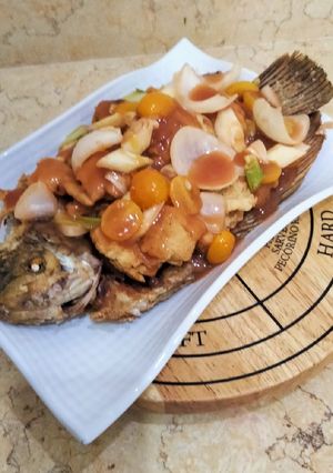 Foto resep Ikan Gurame Asam Manis