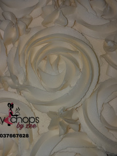 A picture of Butter cream frosting.