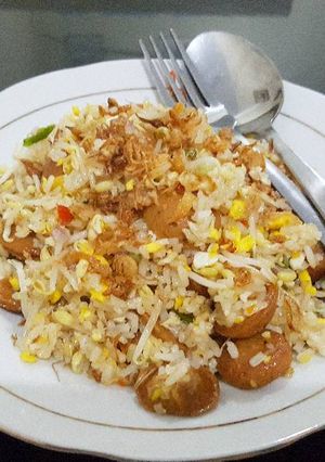Foto resep Nasi Goreng Sosis