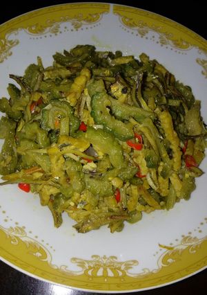 Foto resep Tumis pare teri mix tempe