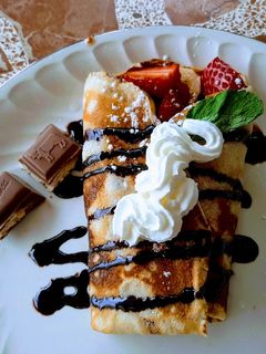 Una foto de Crepes Dulces