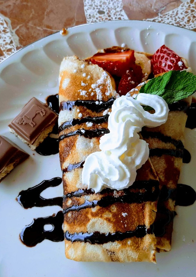 Una foto de Crepes Dulces