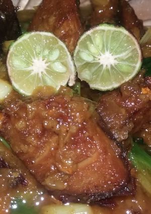 Foto resep Ikan tongkol bumbu kuning