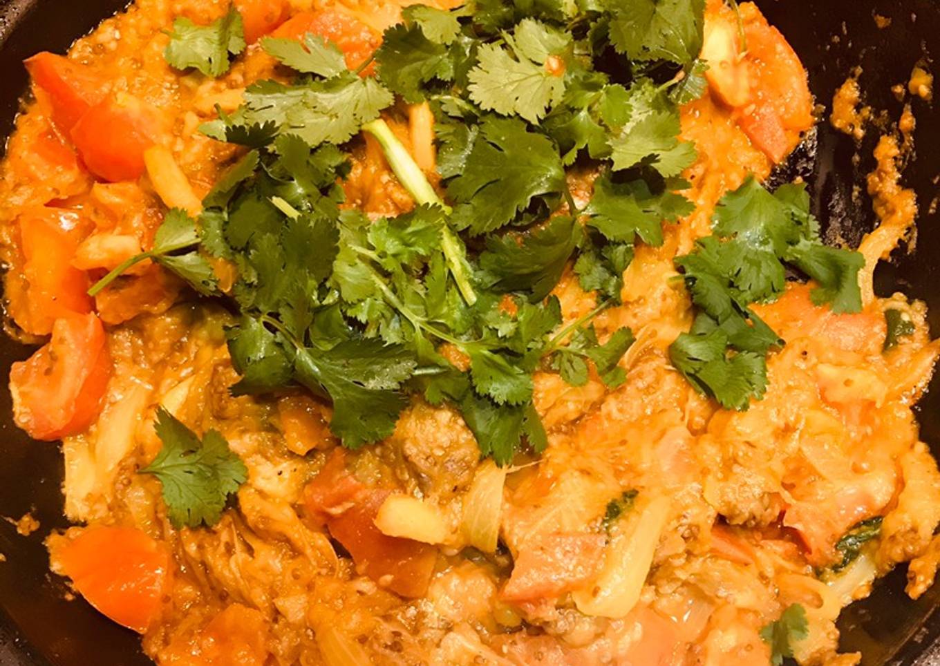 Aromatic Smashed Eggplant !!!!!