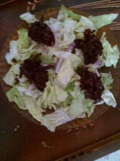 صورة لوصفة سلطة خضراء