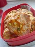 Ginger cookies with pistacho nuts