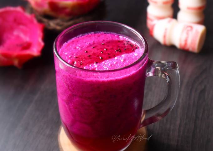 Resep Juice Buah Naga Yakult Oleh Nurul Art Cookpad 6330