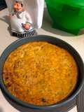 Frittata de Quinoa-Pollo-Vegetales