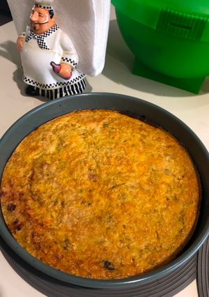 Una foto de Frittata de Quinoa-Pollo-Vegetales