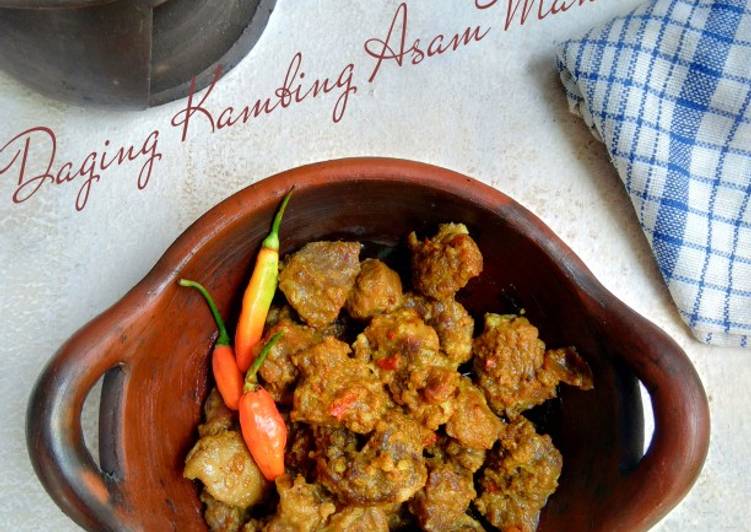 Resep Daging kambing asam manis pedas yang Bisa Manjain Lidah