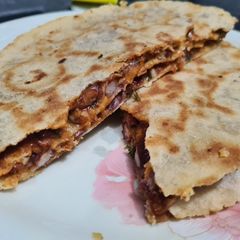 A picture of Beans Quesadilla.