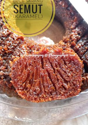 Foto resep Bolu Karamel (Sarang Semut)