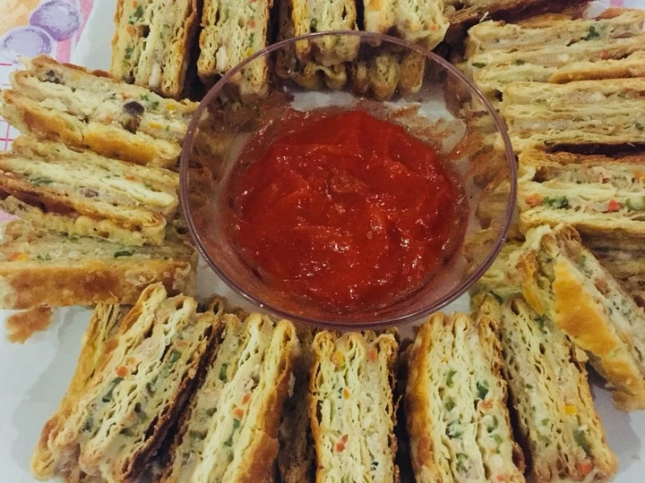 Langkah Gampang Menyiapkan Resep Gabin lapis daging yang Lezat Anti Ribet, Bikin Ngiler