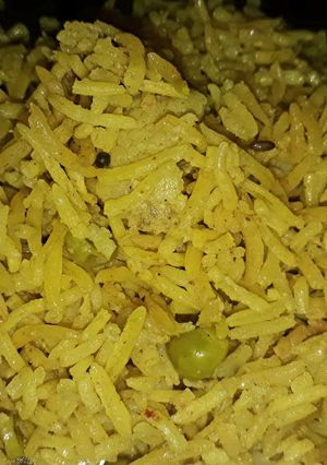 A picture of Masala bhat.