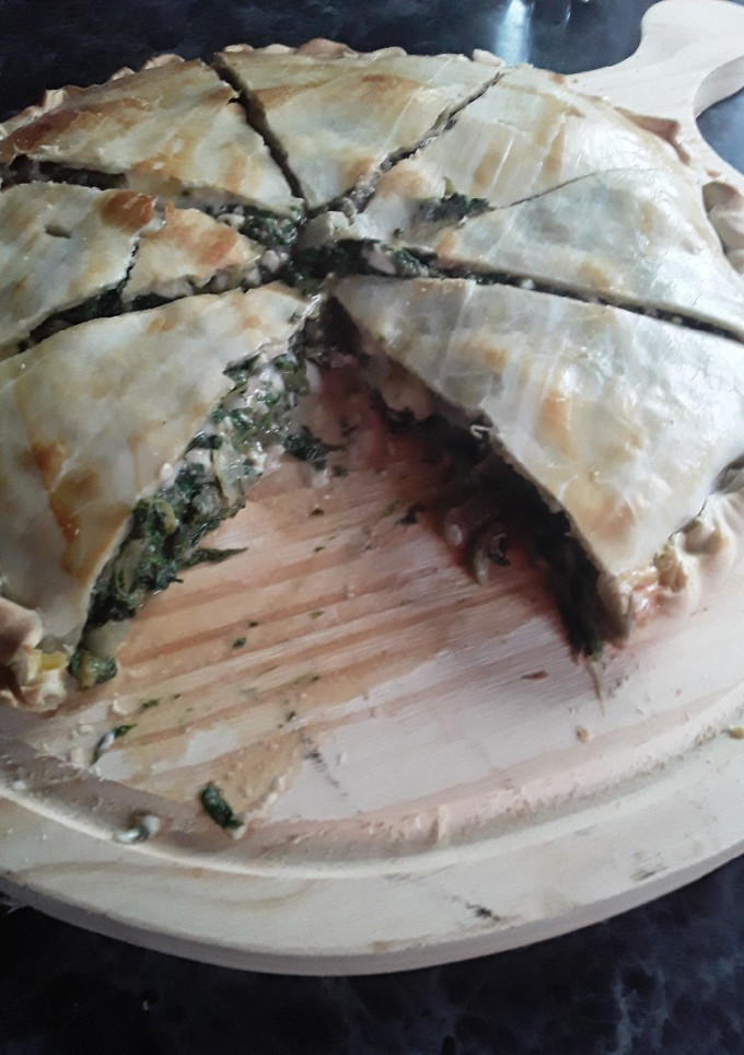 Una foto de Tarta de acelga
