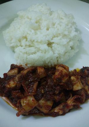 Foto resep Sambal cumi asin