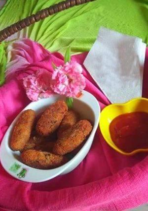 A picture of Kidney beans cutlets.