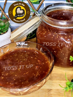A picture of Pure Saal Chalne Wali Imli Khajur Ki Khatti Meethi Chutney Tamarind Dates Sauce.
