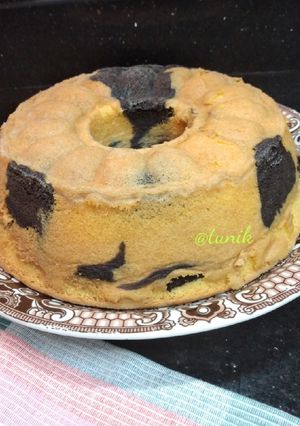 Foto resep Marmer Cake Law's Kitchen (6 telur)
