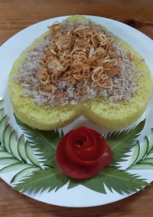 Hình của món Xôi Hoàng Phố.