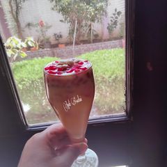 A picture of Fruit custard Healthy Dessert.