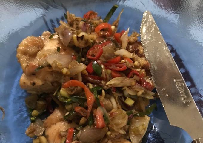 Cara Gampang Menyiapkan Grilled Chicken Sambal Matah Anti Gagal