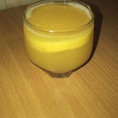 A picture of Orange and Ginger juice.