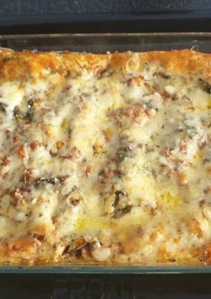 A picture of Veg Lasagne.