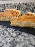 Quiche de cebolla y queso gouda