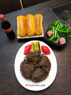 عکسی از دستور کوکو سبزی 🥙